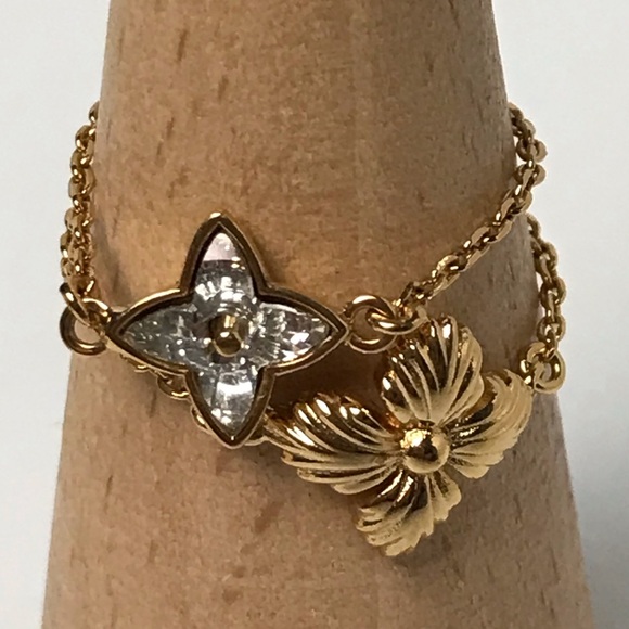 Louis Vuitton Blooming Strass Set Rings 🤩✨🔥 - Picture 1 of 17